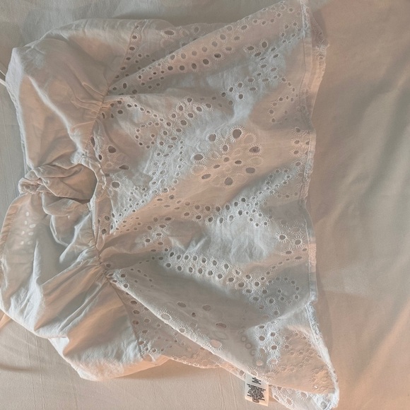 Santuary Tie Eyelet Cami in White - Picture 6 of 8